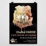 Affiche exposition Parisse à Chantelle