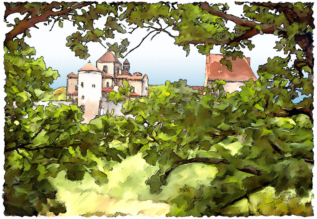 aquarelle Abbaye1